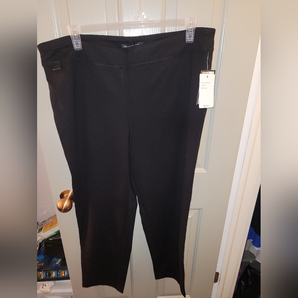 Zac and Rachel Black Dress Pants 2X